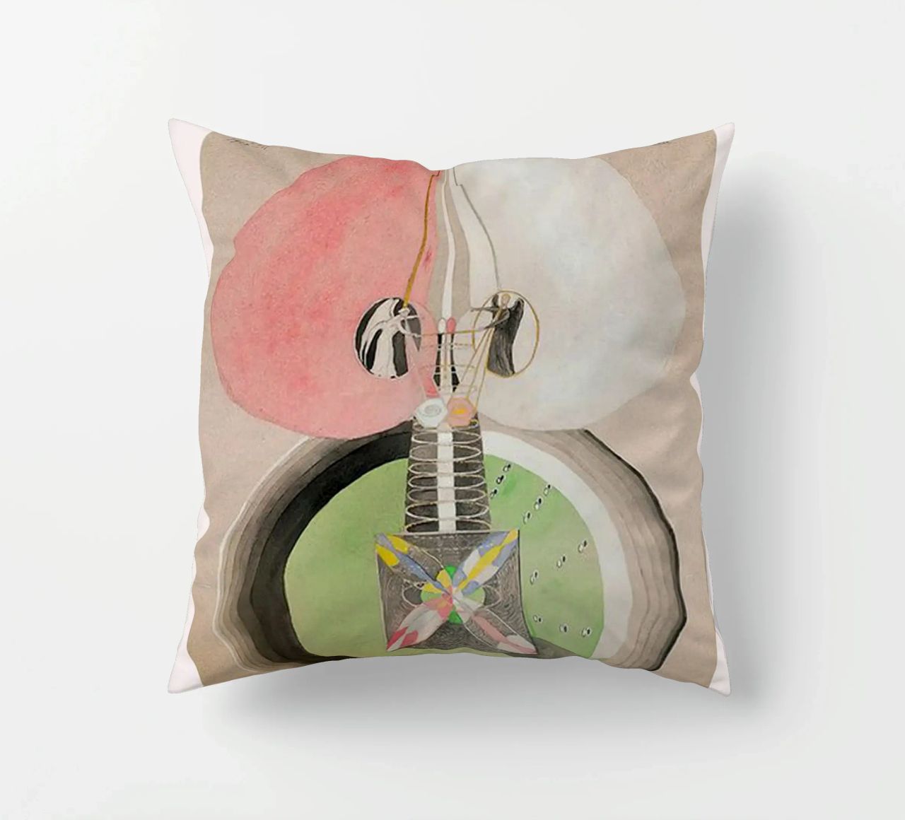 Hilma Af Klint Tree of Knowledge decorative cushion by Spencershop