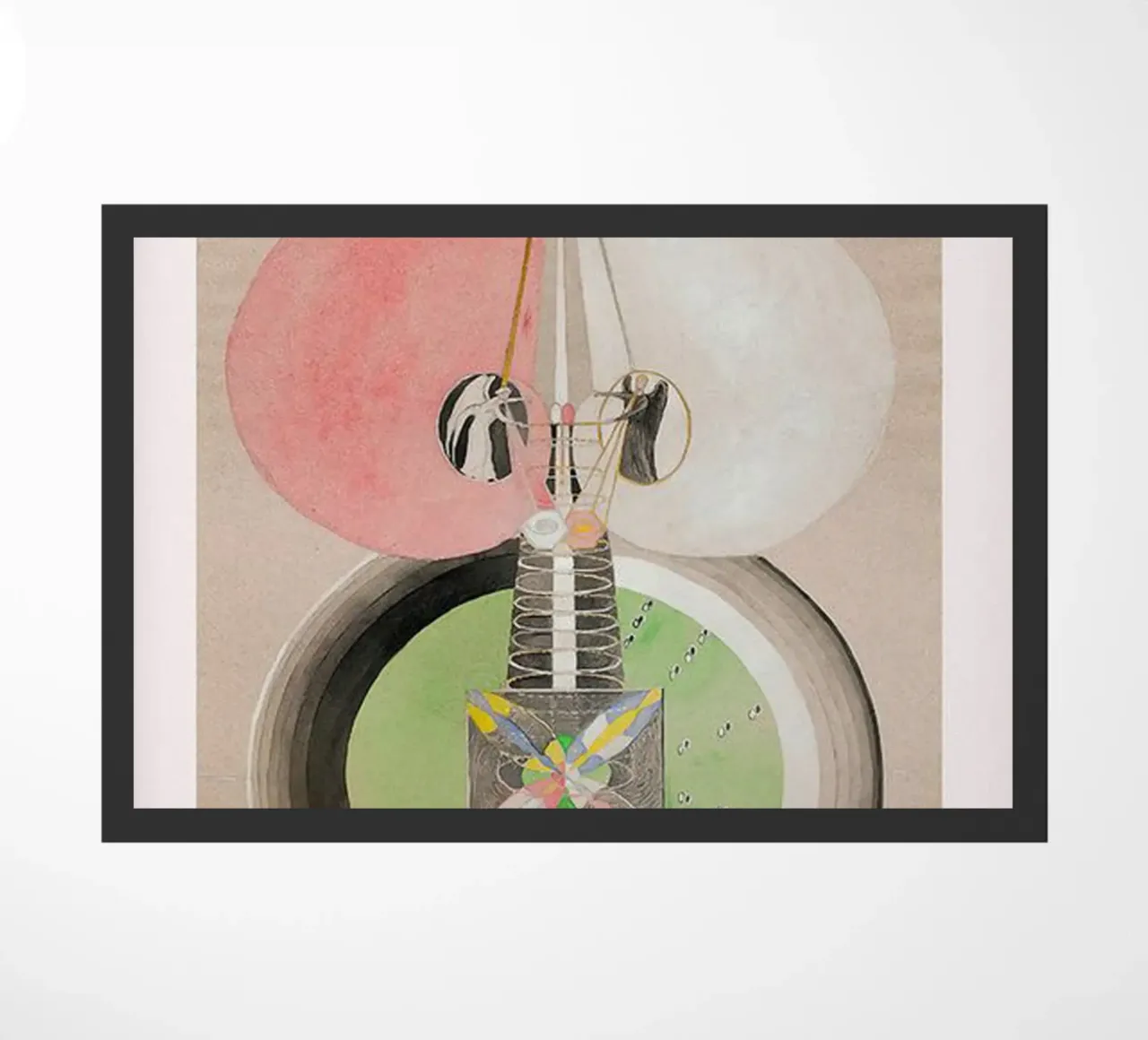 Hilma Af Klint L'arbre de la connaissance paillasson de Spencershop
