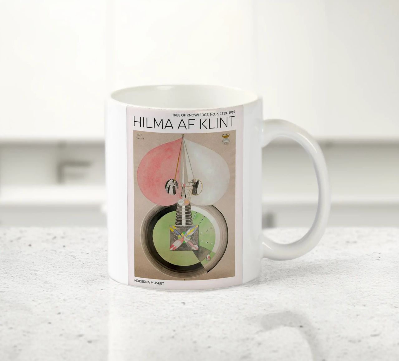 Hilma Af Klint Tree of Knowledge ceramic mug by Spencershop