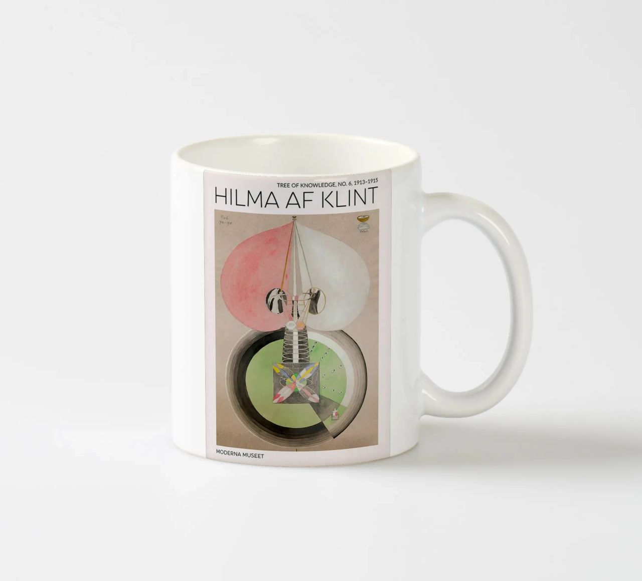 Hilma Af Klint Tree of Knowledge ceramic mug by Spencershop