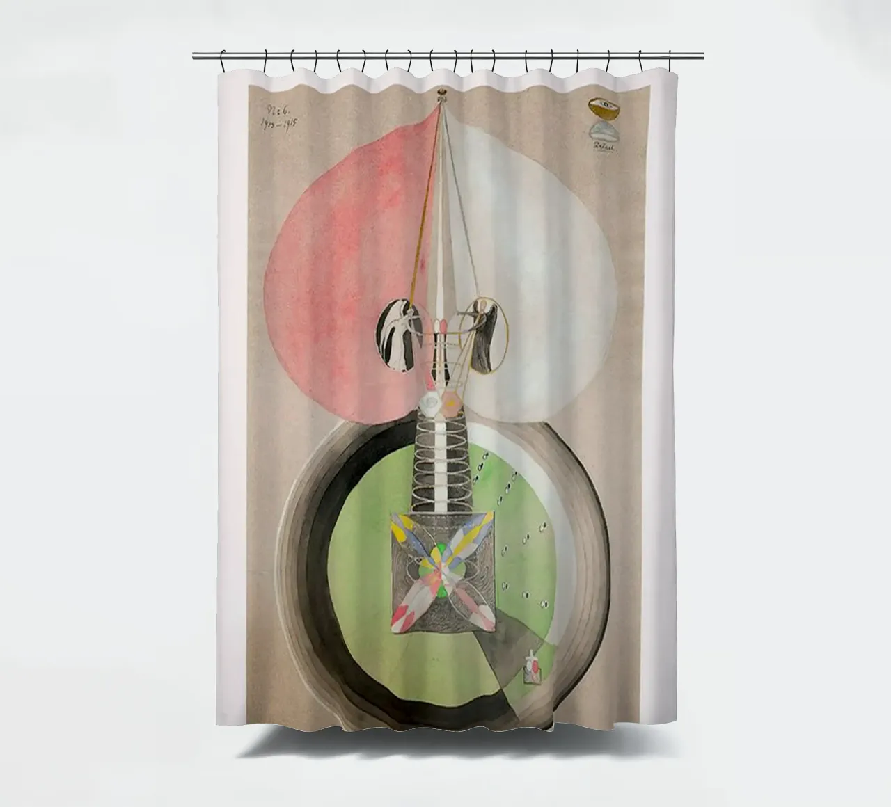 Hilma Af Klint L'albero della conoscenza tenda da doccia da Spencershop