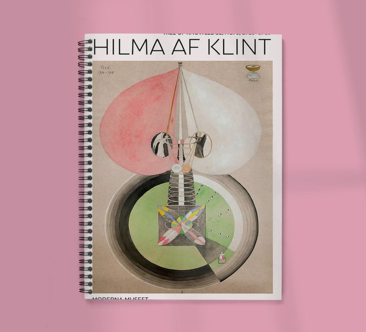 Hilma Af Klint Tree of Knowledge spiral notebook by Spencershop