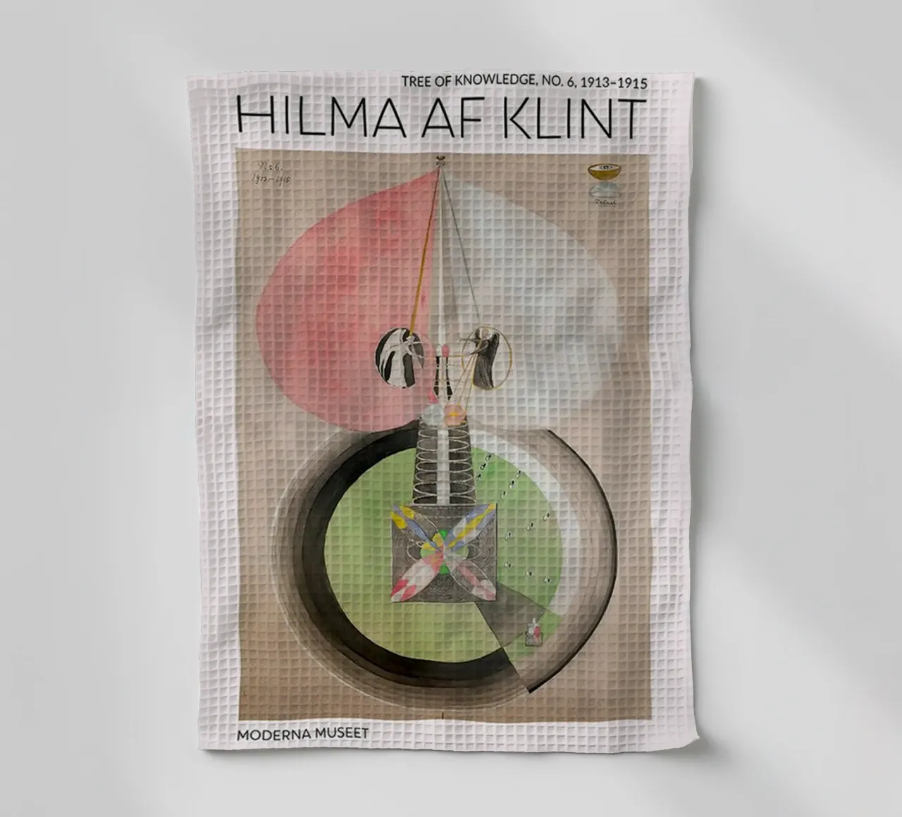 Hilma Af Klint Baum des Wissens Geschirrtuch von Spencershop