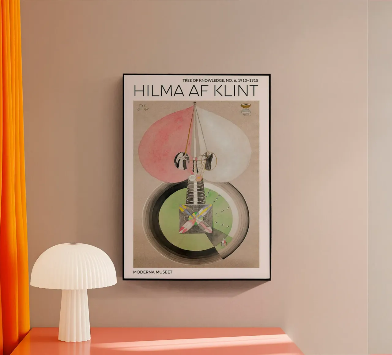 Hilma Af Klint L'albero della conoscenza plexiglass da Spencershop