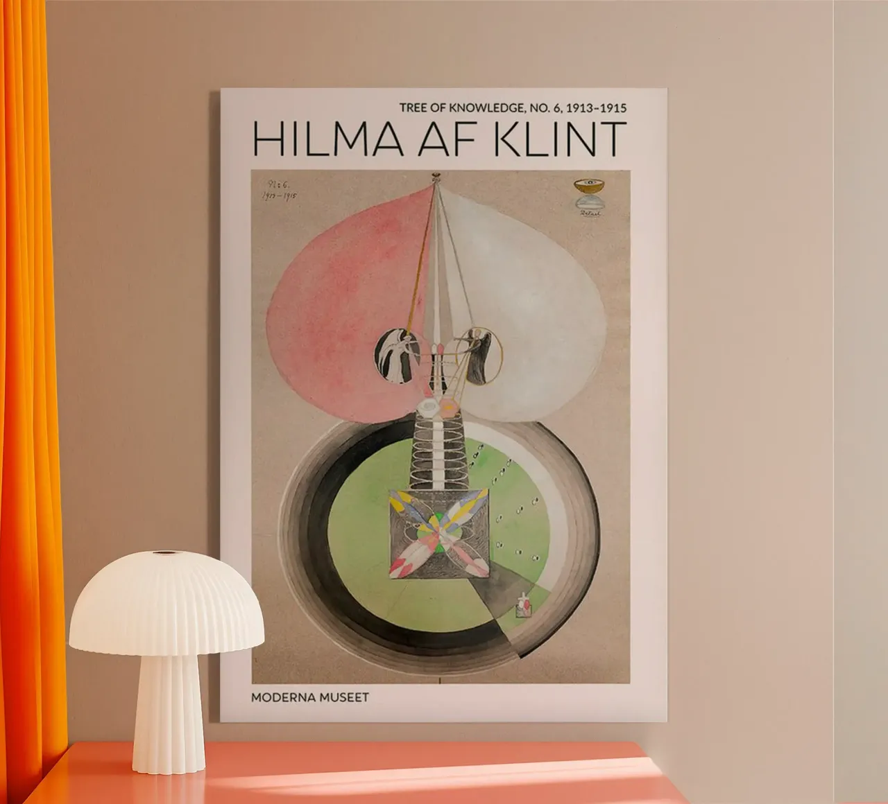 Hilma Af Klint L'albero della conoscenza plexiglass da Spencershop