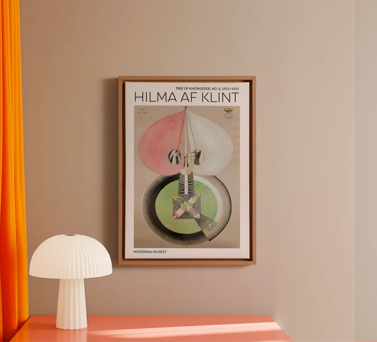 Hilma Af Klint Kennisboom canvas van Spencershop
