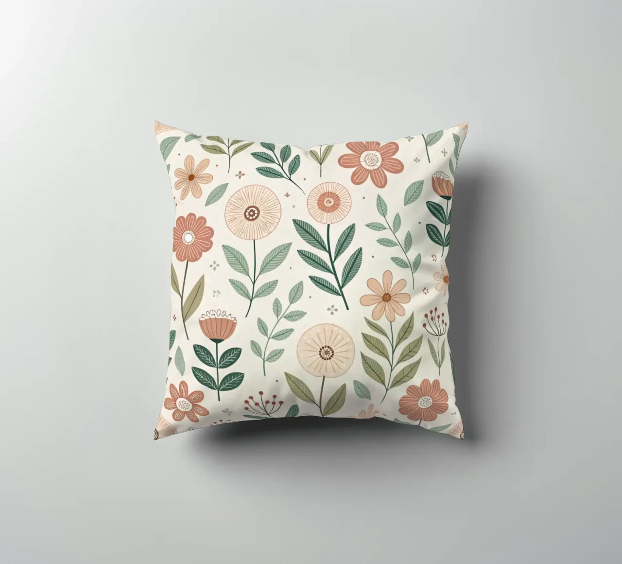 Fiori che sussurrano cuscino da Botanical Pattern House