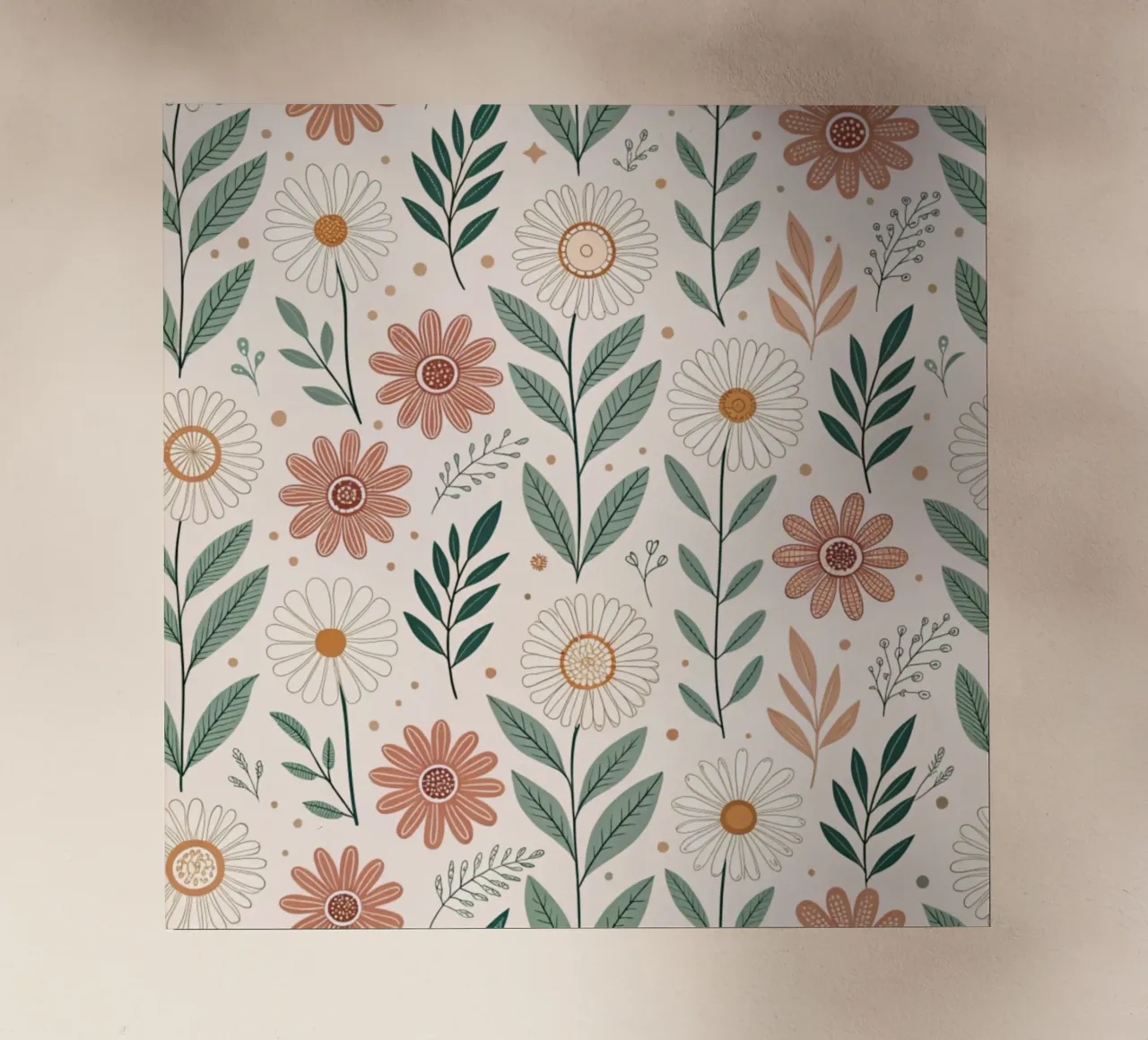 Fiori che sussurrano pellicola backlit da Botanical Pattern House