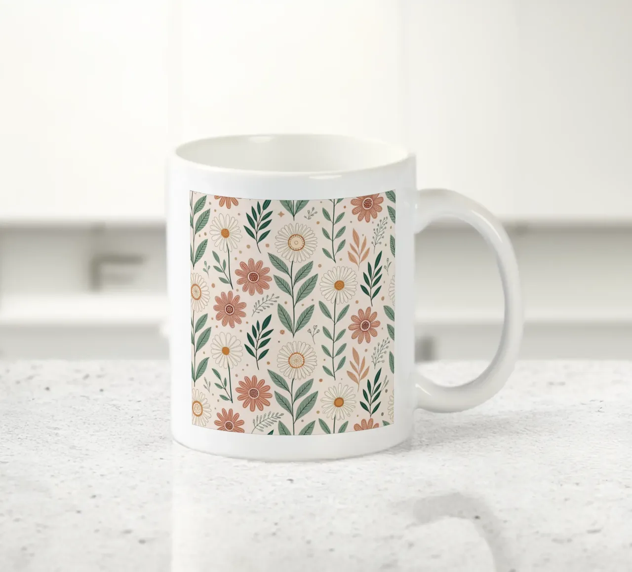Fiori che sussurrano tazza in ceramica da Botanical Pattern House