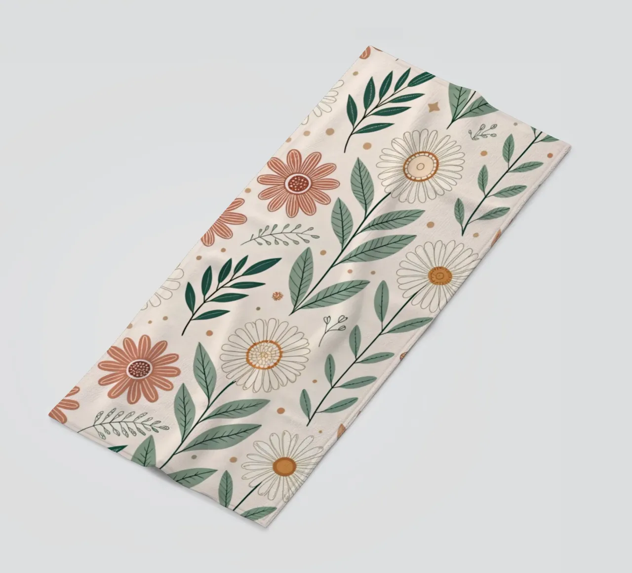 Fiori che sussurrano telo mare da Botanical Pattern House