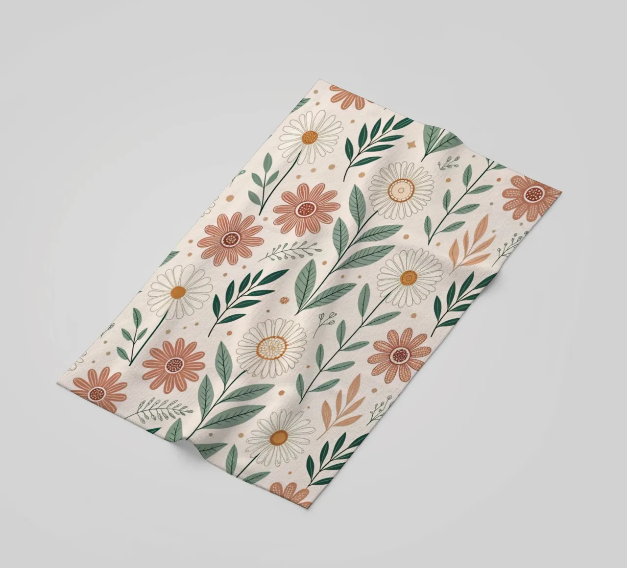 Fiori che sussurrano telo mare da Botanical Pattern House
