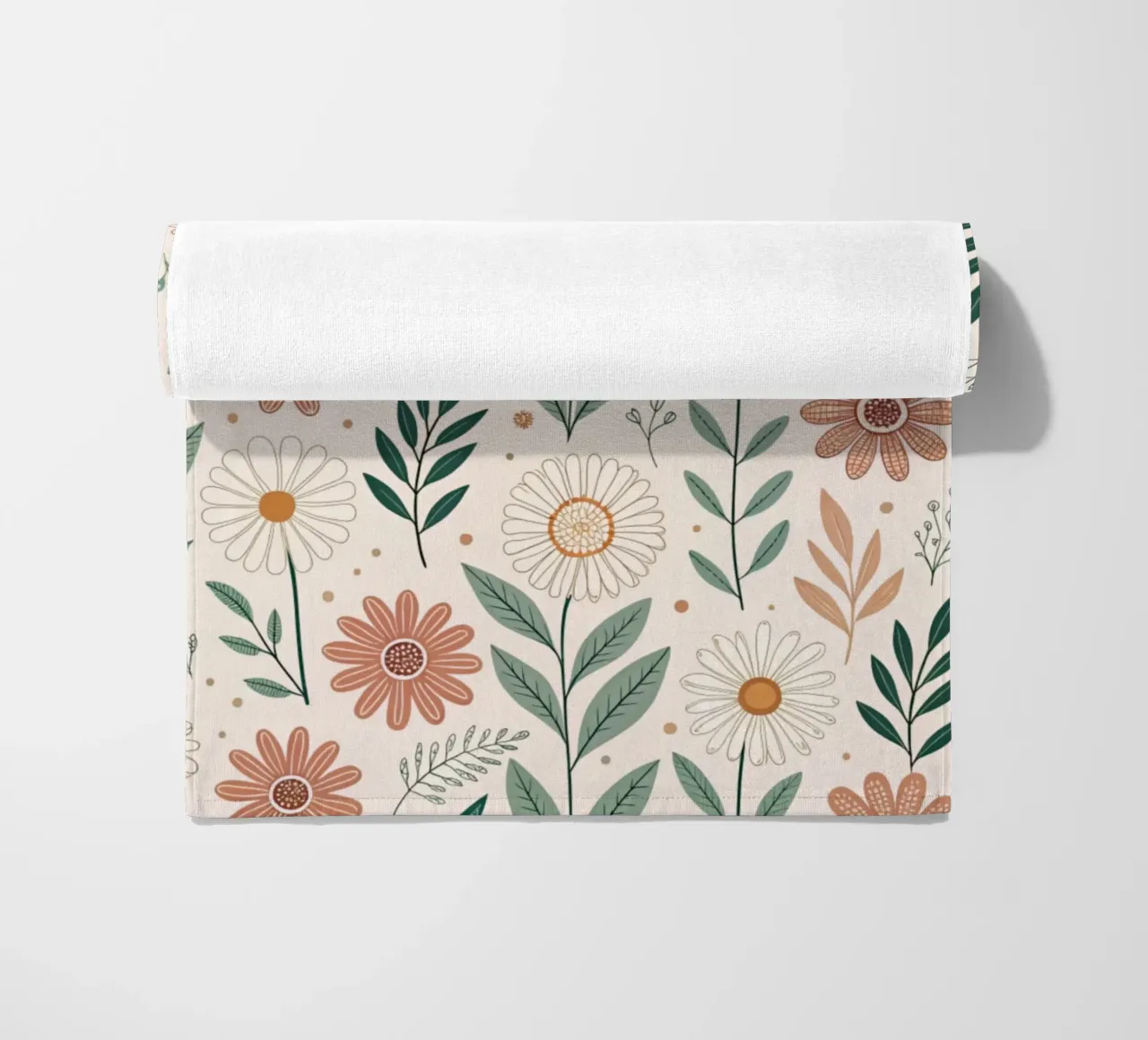 Fiori che sussurrano telo mare da Botanical Pattern House