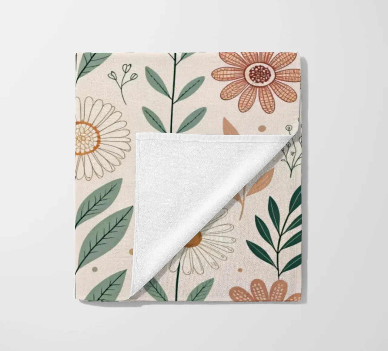 Fiori che sussurrano telo mare da Botanical Pattern House