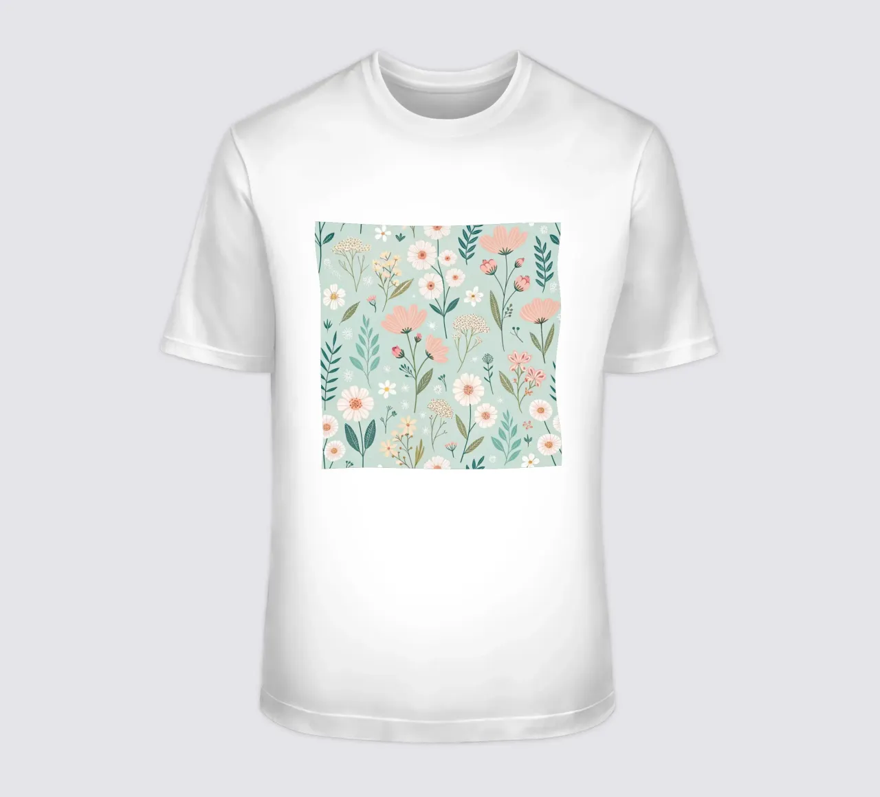 Fiori che sussurrano t-shirt da Botanical Pattern House