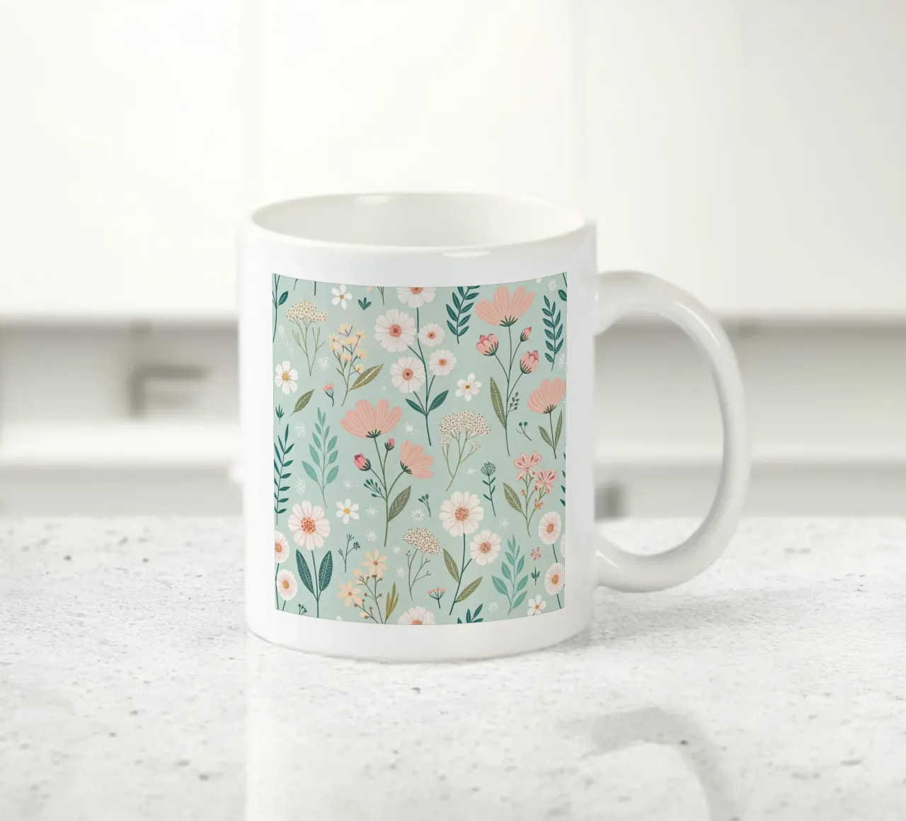 Fiori che sussurrano tazza in ceramica da Botanical Pattern House