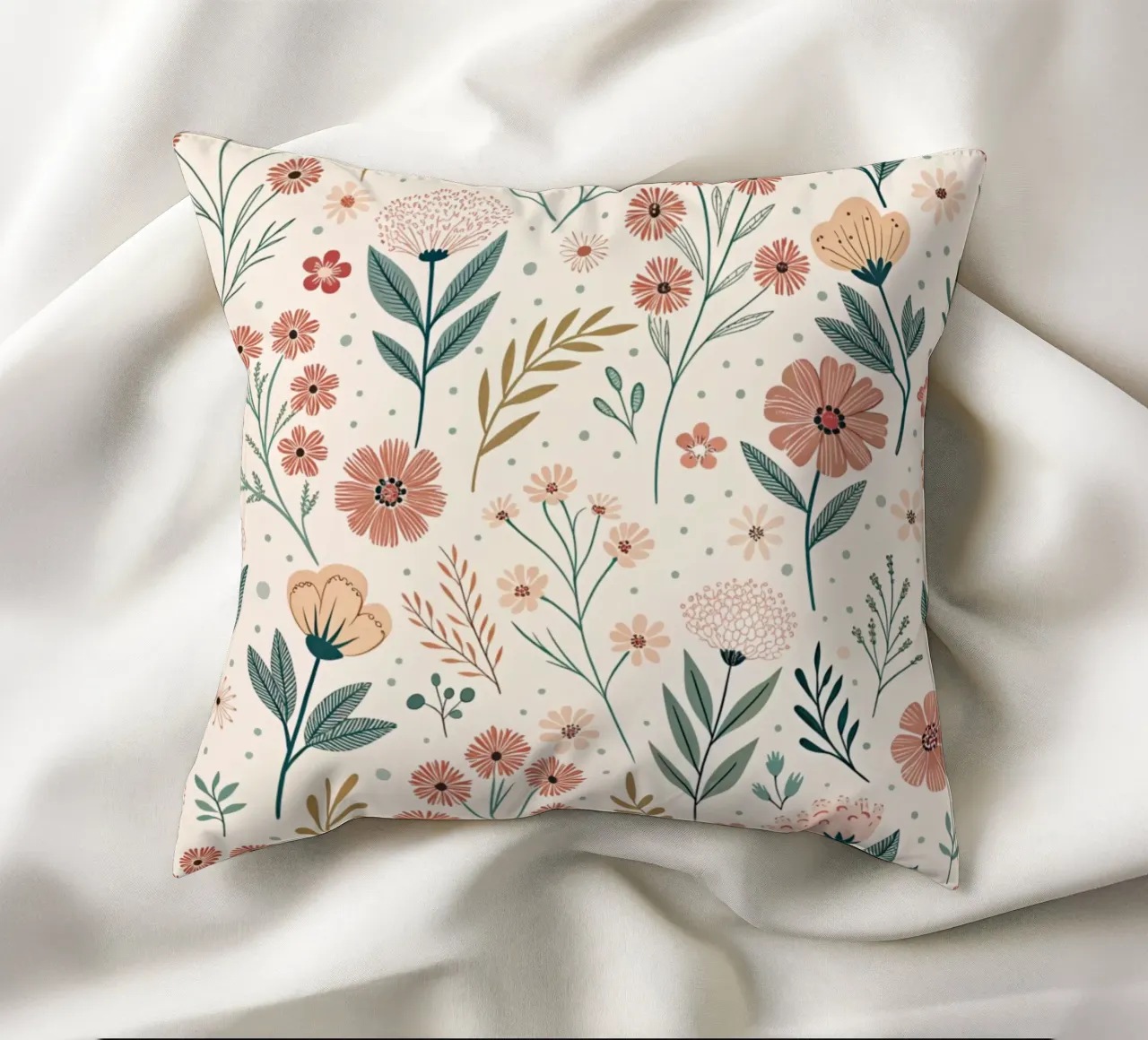 Fiori che sussurrano cuscino da Botanical Pattern House
