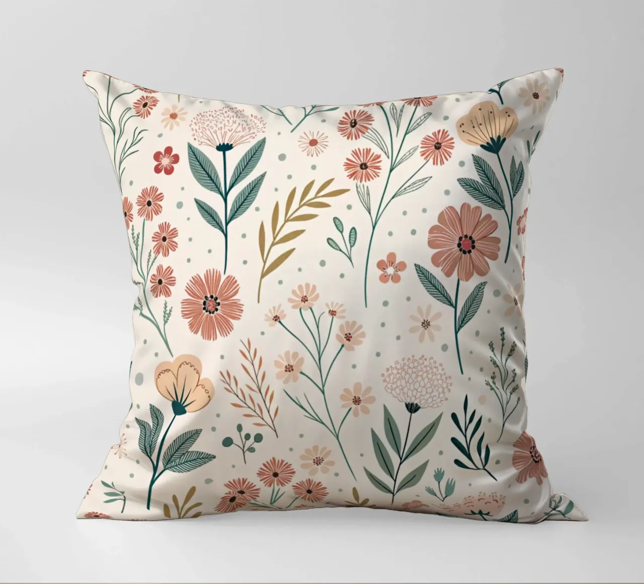 Fiori che sussurrano cuscino da Botanical Pattern House