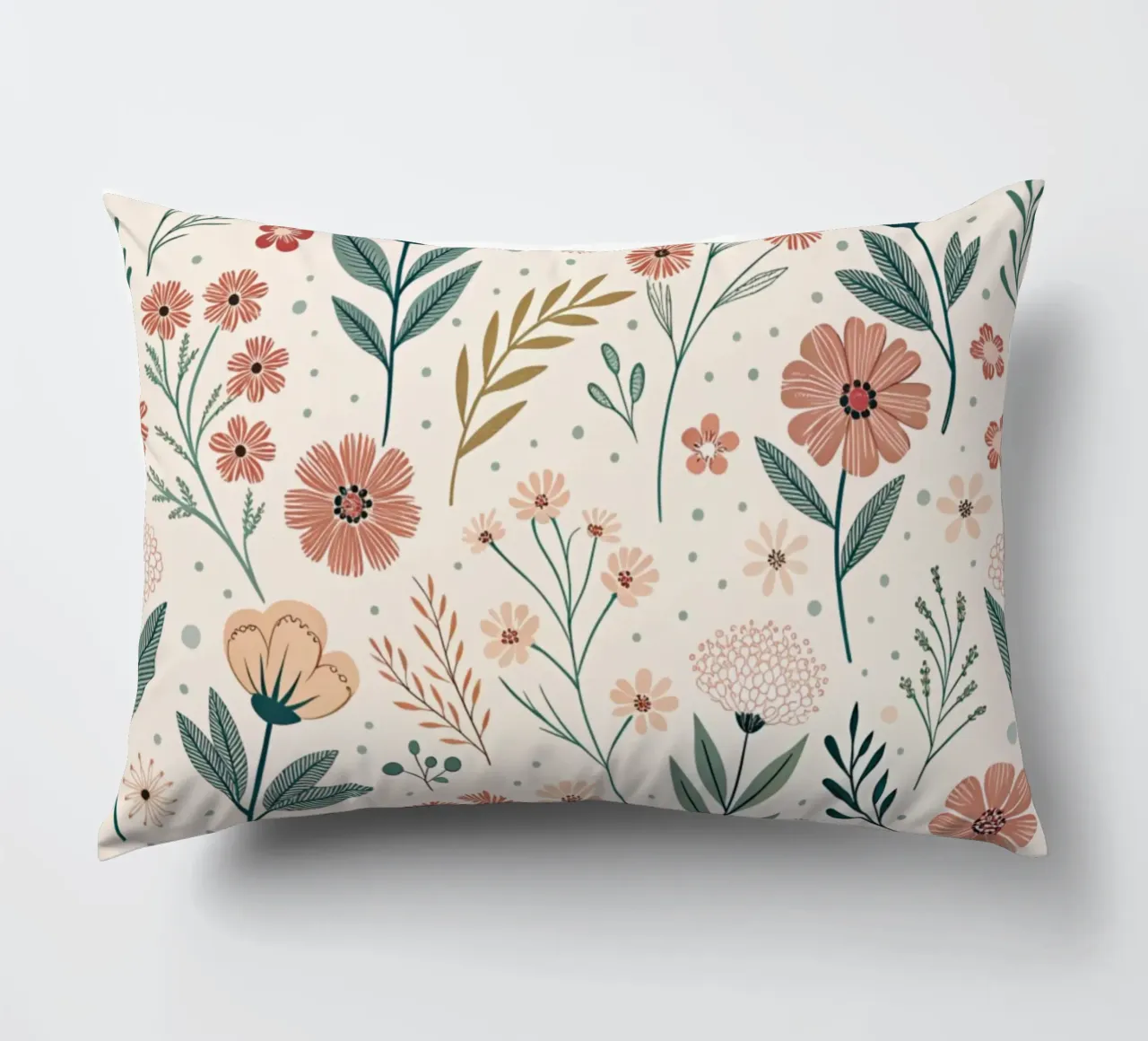 Fiori che sussurrano cuscino da Botanical Pattern House