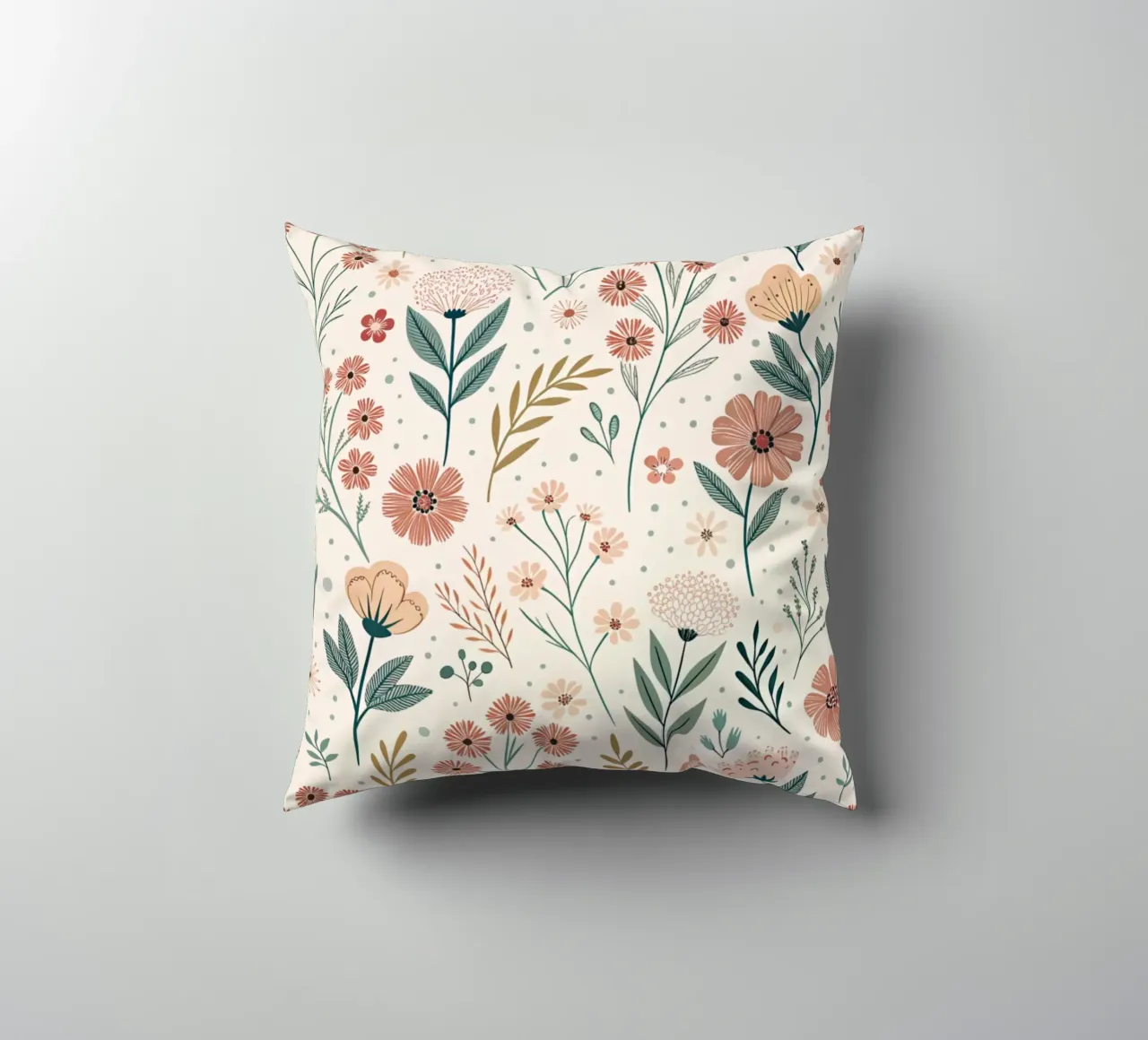 Fiori che sussurrano cuscino da Botanical Pattern House