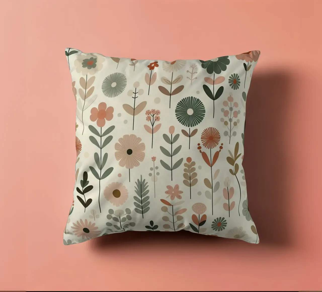 Fiori che sussurrano cuscino da Botanical Pattern House