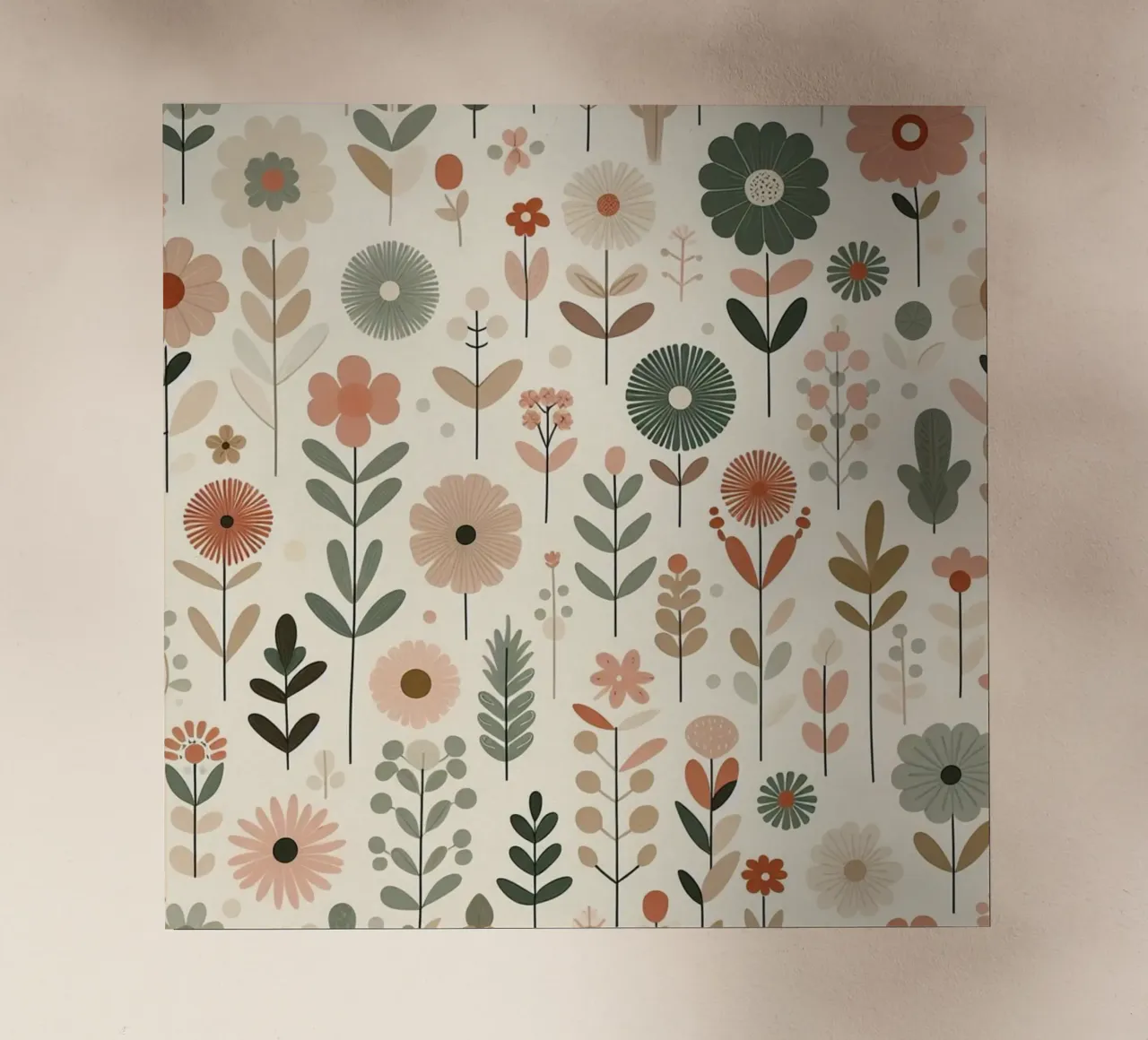 Fiori che sussurrano pellicola backlit da Botanical Pattern House