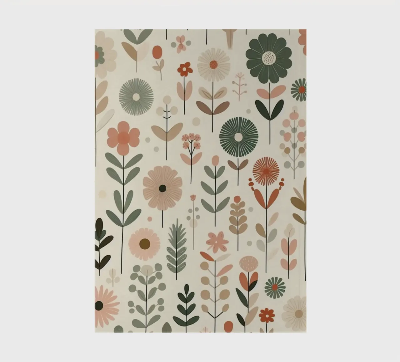 Whispering Blooms notebook by Botanical Pattern House