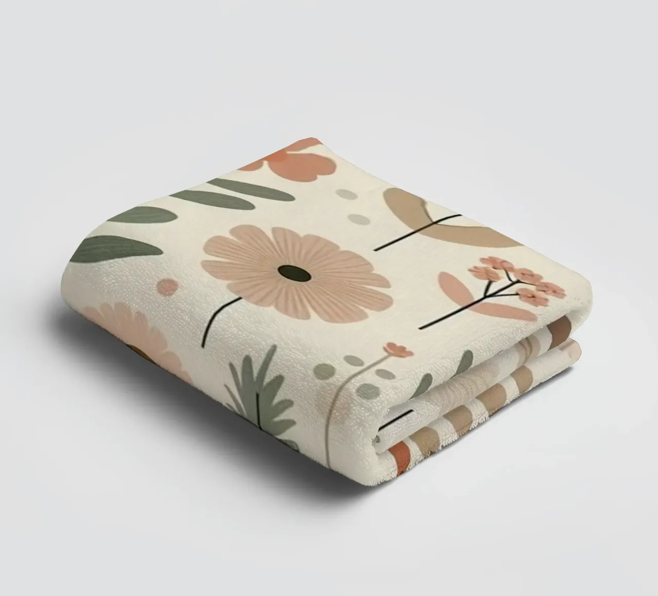 Fiori che sussurrano asciugamano da bagno da Botanical Pattern House