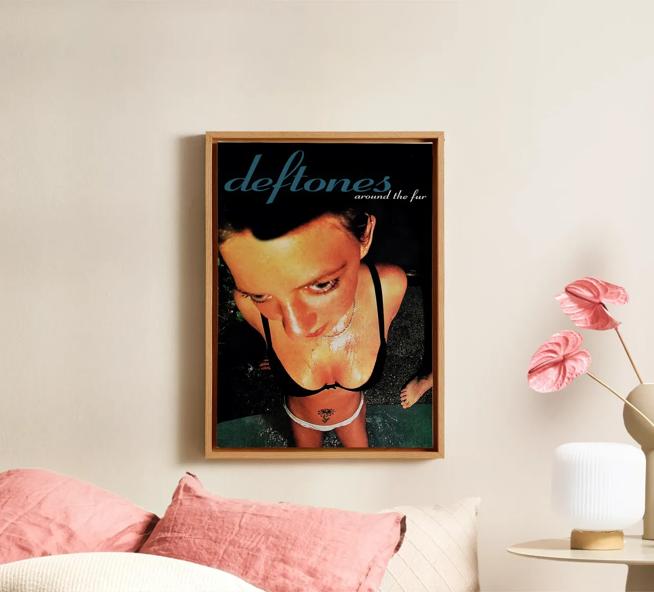 Deftones – Around the Fur tela con Cornice a cassetta da Attaboy Dsgn