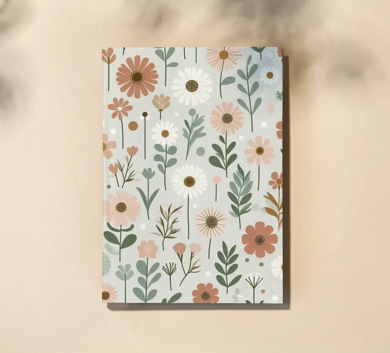 Whispering Blooms notebook by Botanical Pattern House