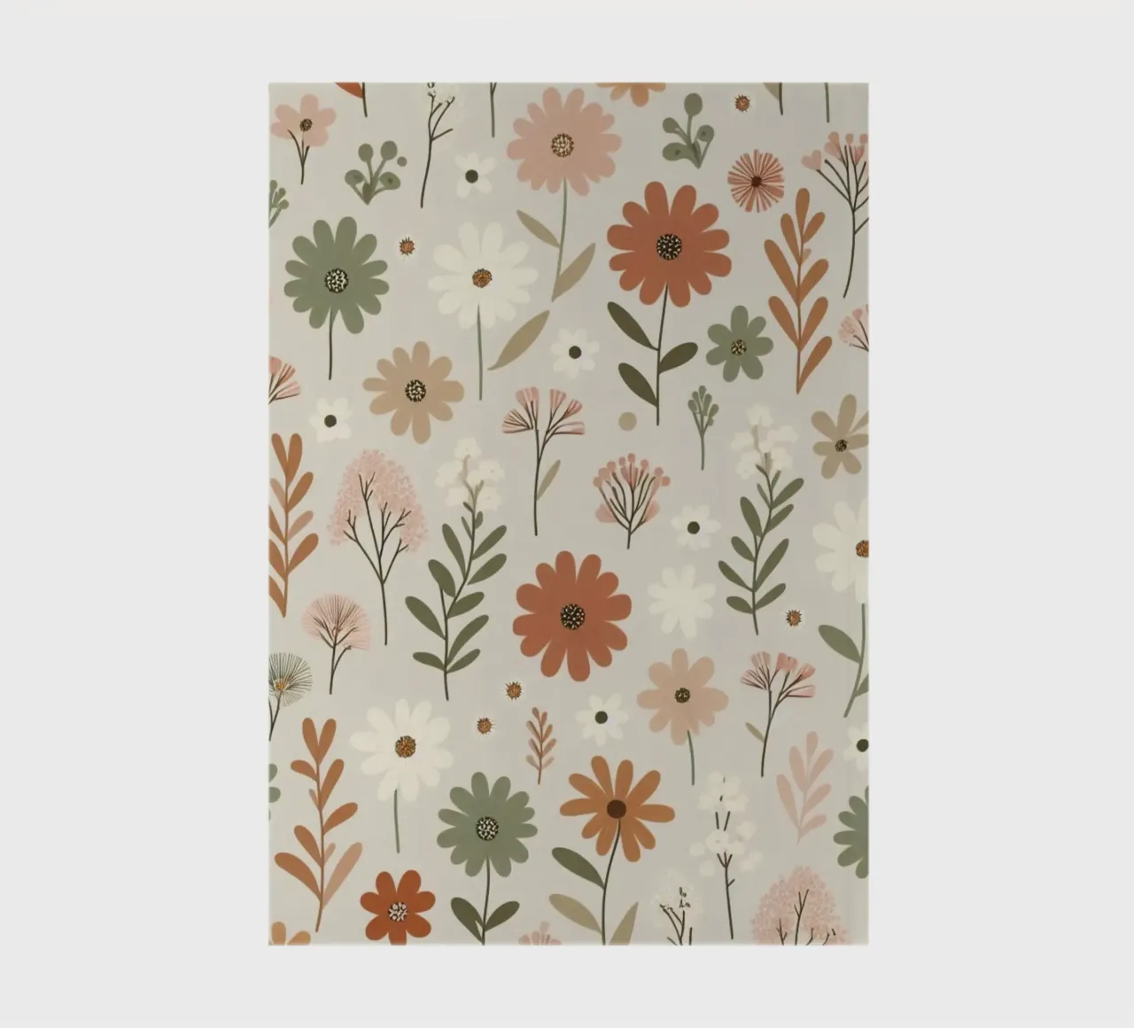 Whispering Blooms notebook by Botanical Pattern House