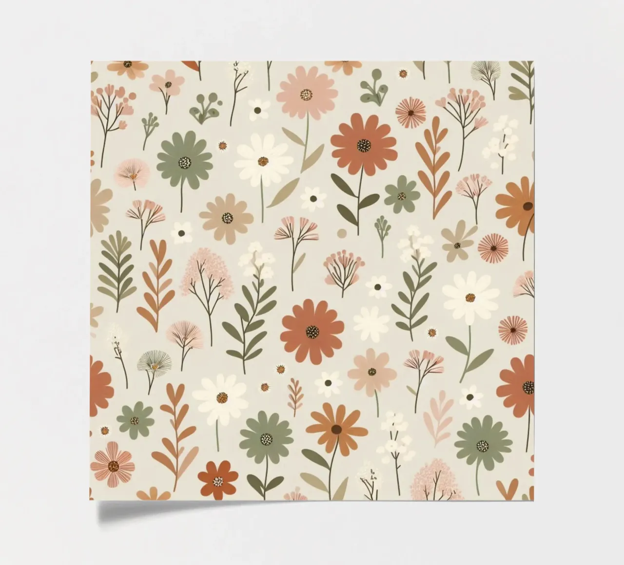 Whispering Blooms sticker sheet by Botanical Pattern House
