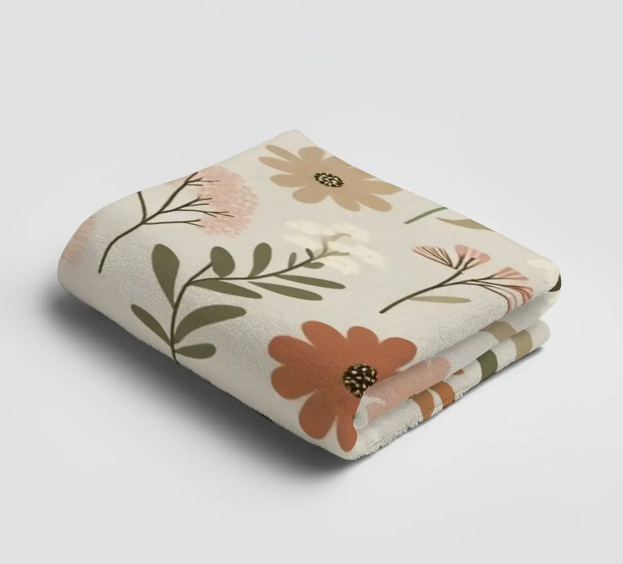Fiori che sussurrano asciugamano da bagno da Botanical Pattern House