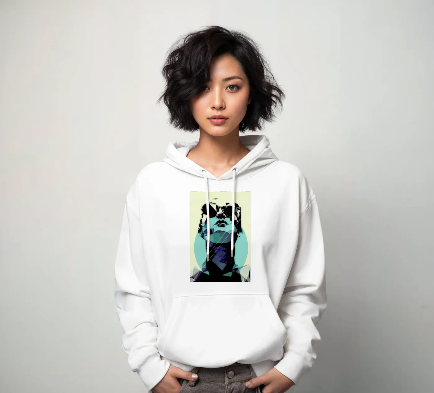 Deep Mind felpa con cappuccio da Mayka ienova