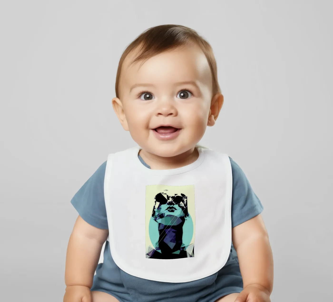 Deep Mind baby slabbetje van Mayka ienova