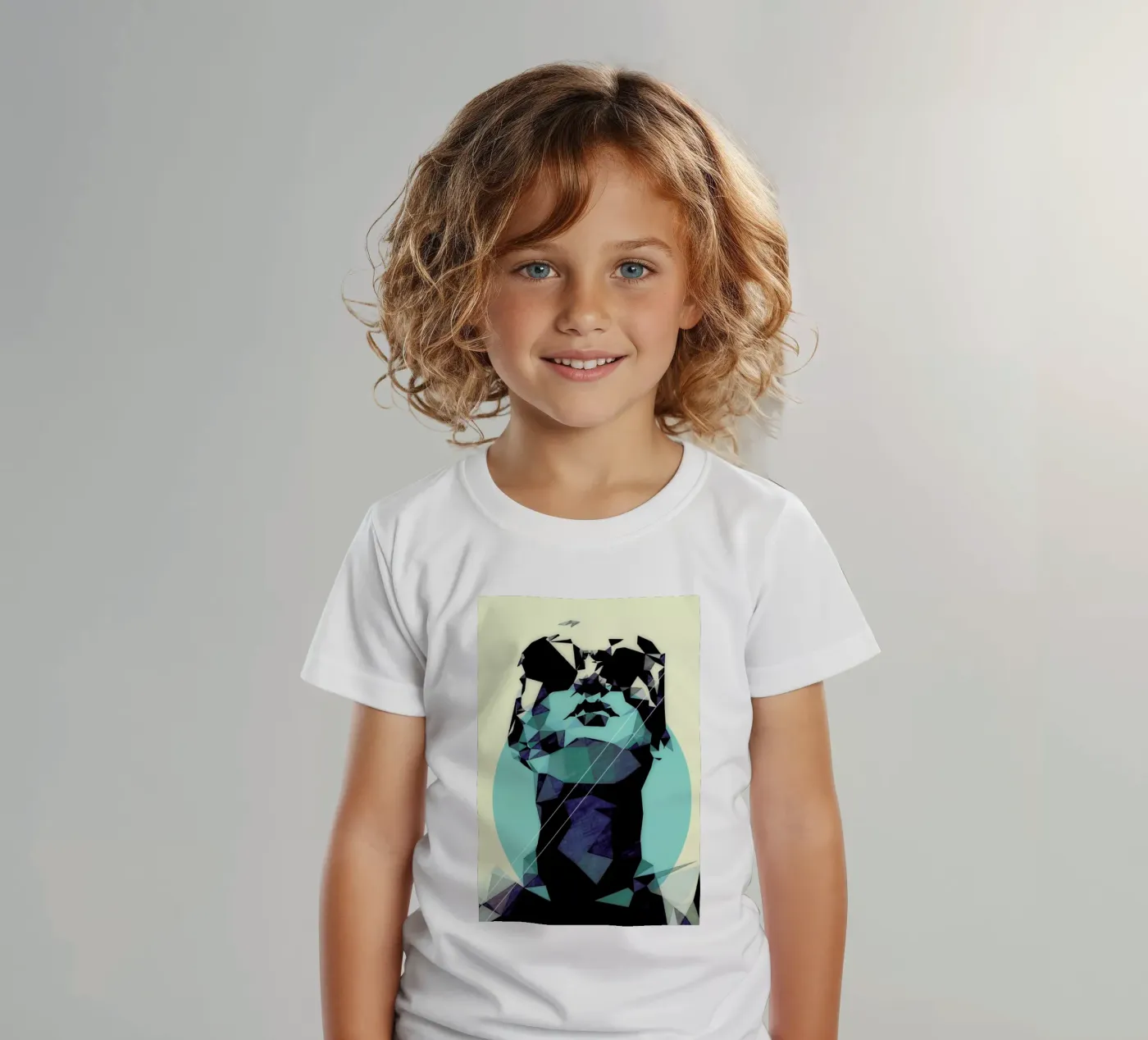 Deep Mind kinder t-shirt van Mayka ienova