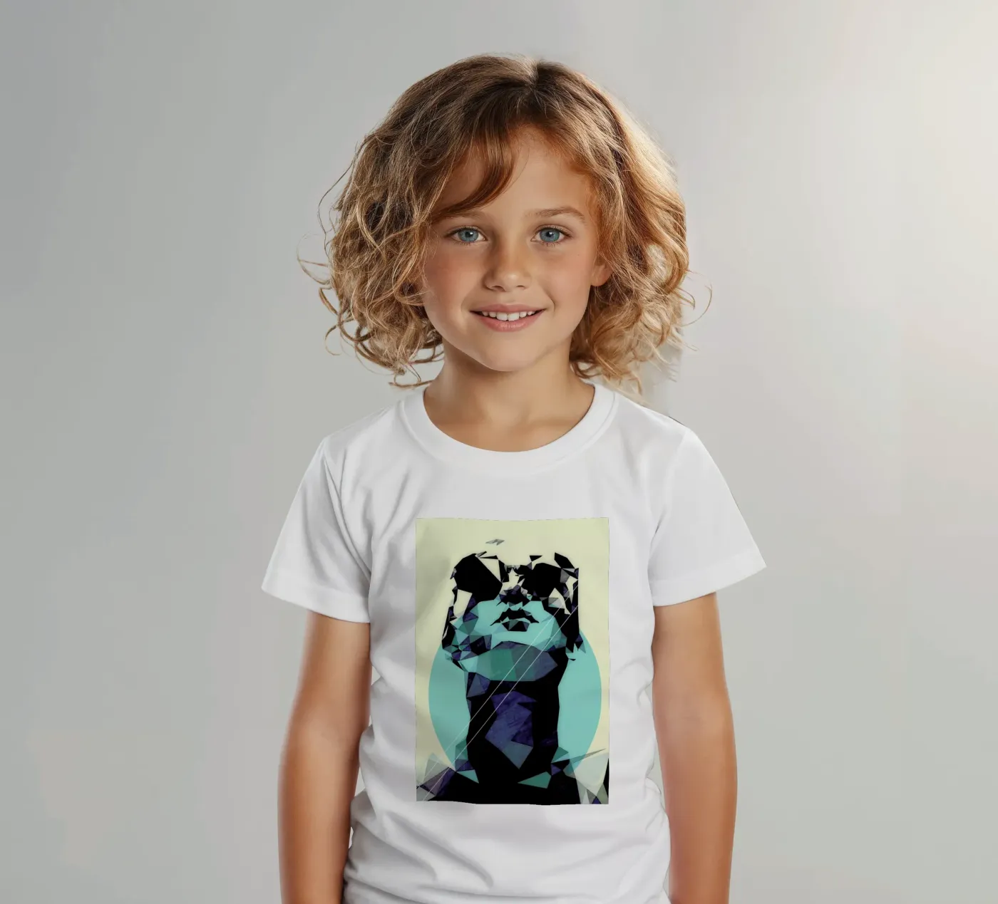 Deep Mind kids t-shirt by Mayka ienova