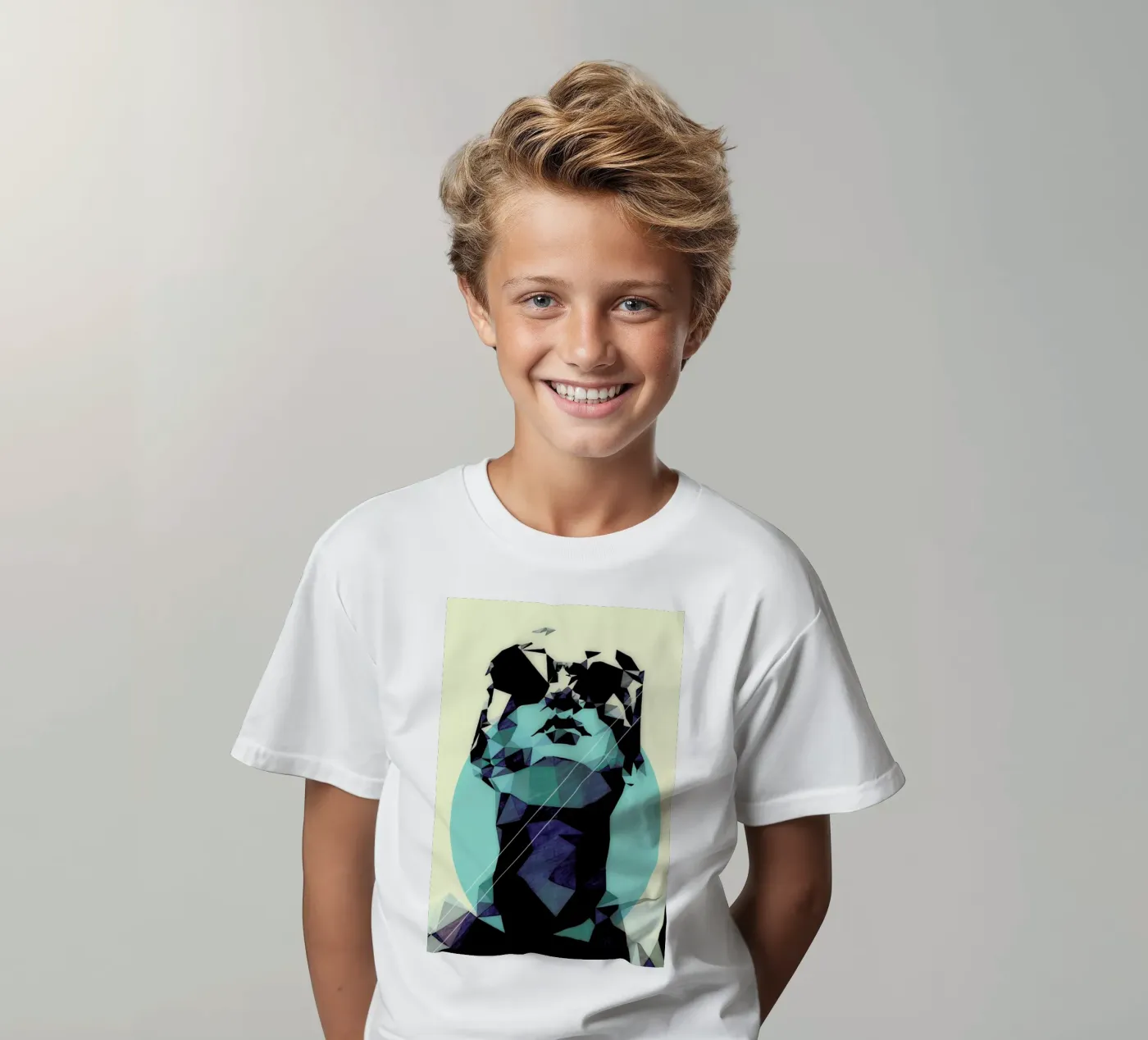 Deep Mind kinder t-shirt van Mayka ienova