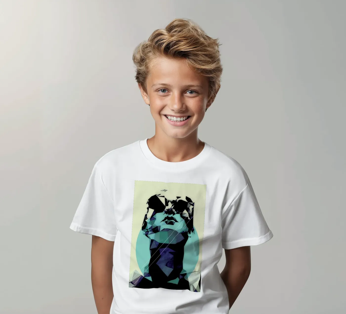 Deep Mind kids t-shirt by Mayka ienova