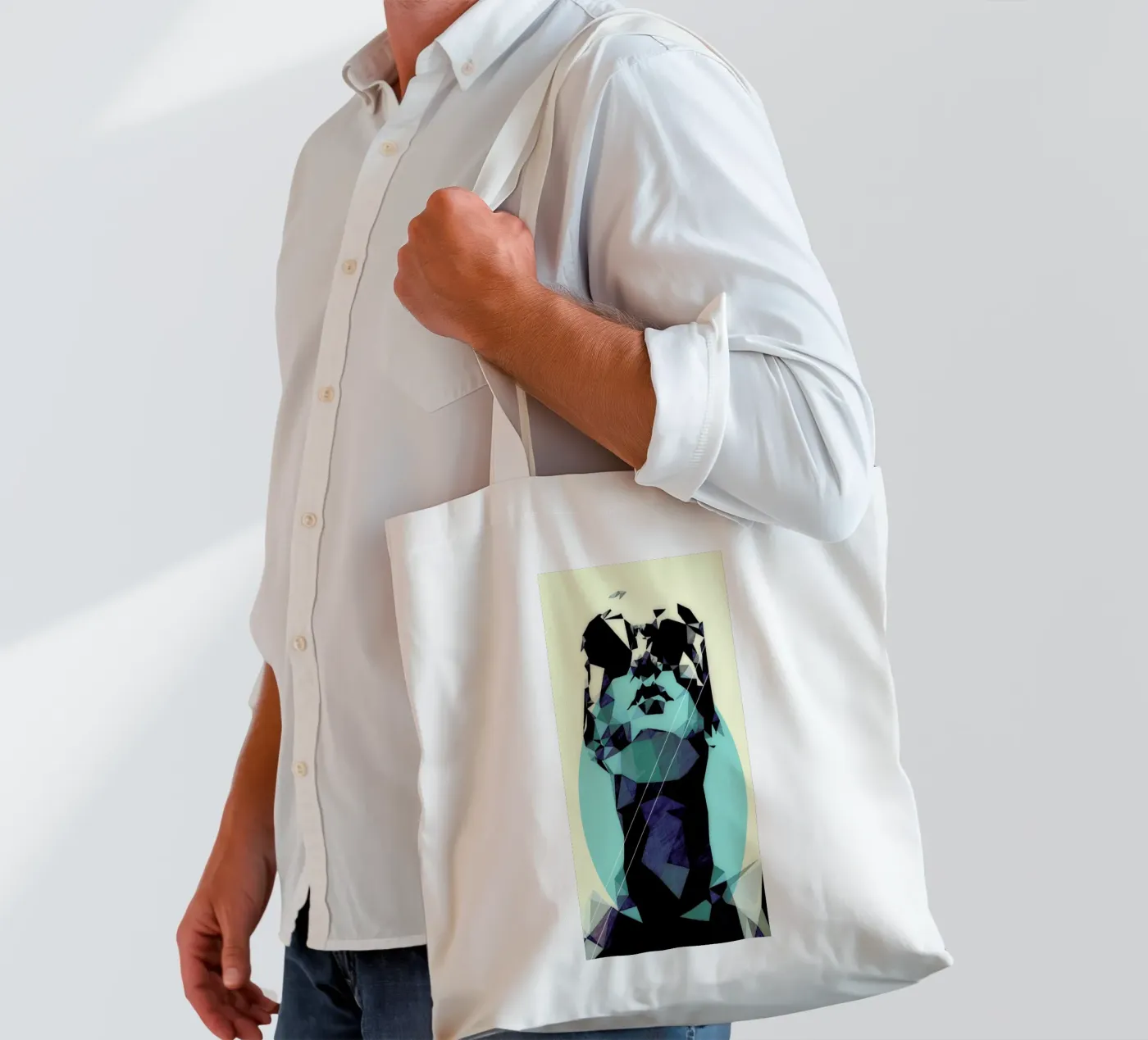 Deep Mind tote bag by Mayka ienova