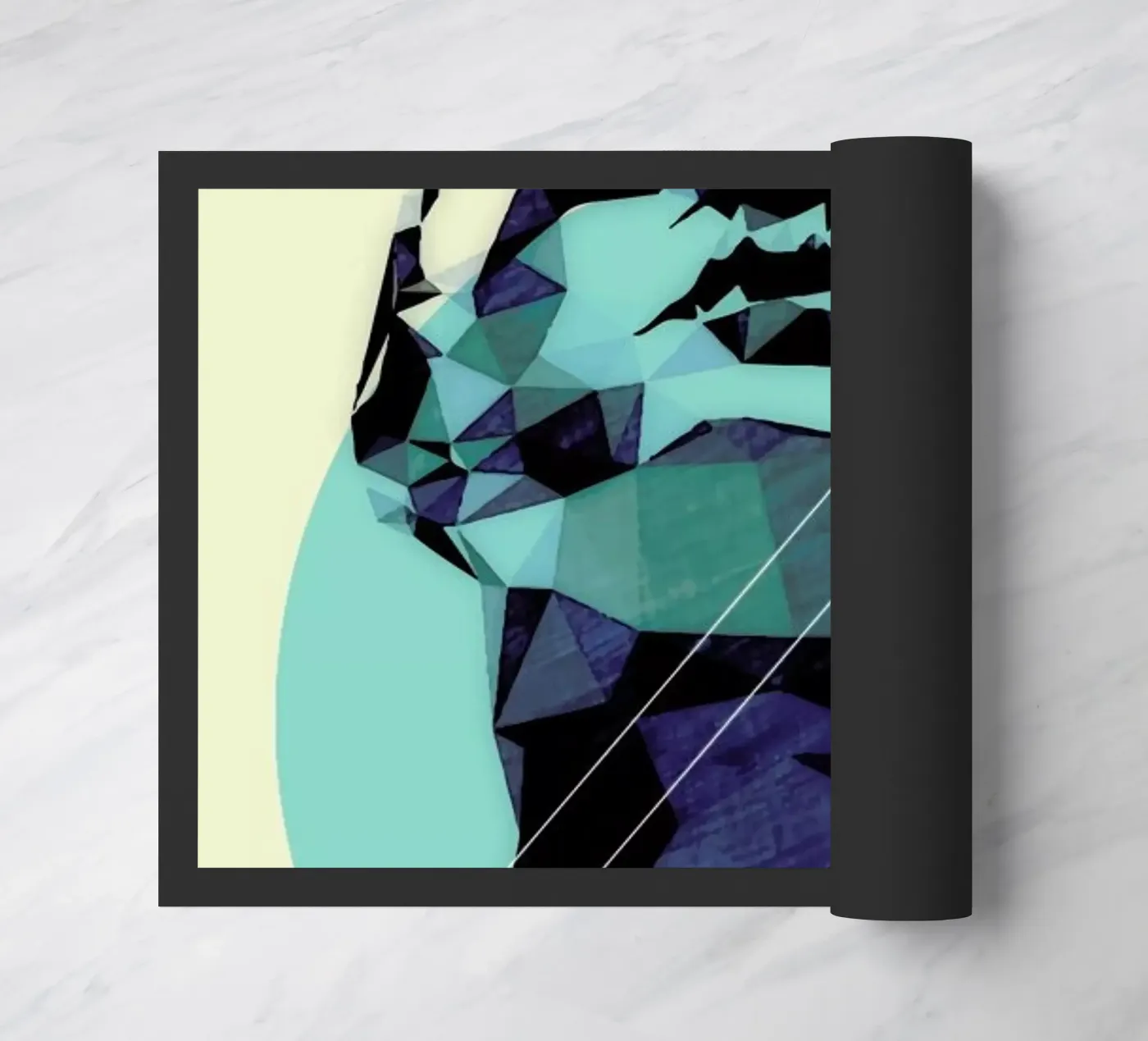 Deep Mind Fußmatte von Mayka ienova