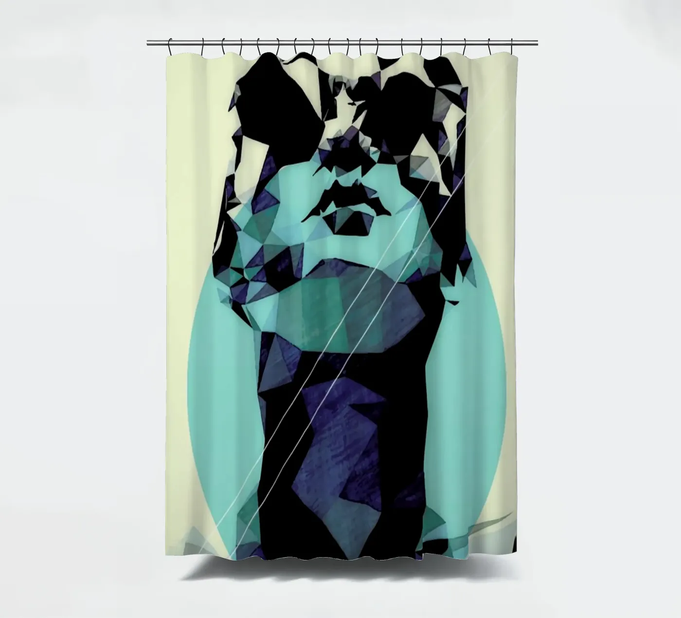 Deep Mind Duschvorhang von Mayka ienova