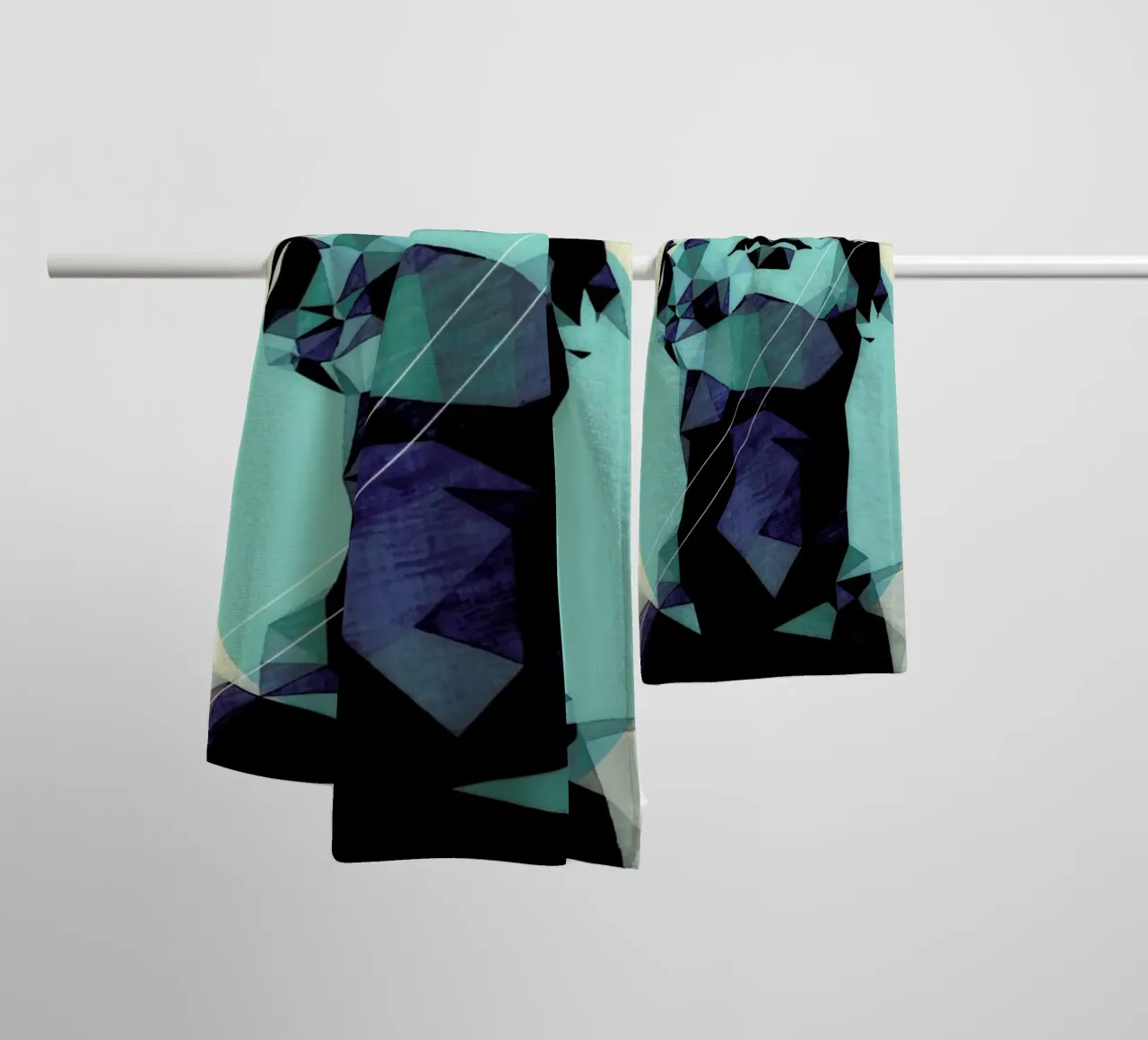 Deep Mind badhanddoek van Mayka ienova