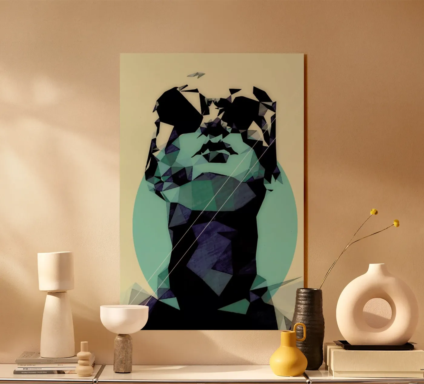 Deep Mind Acryl-Glas von Mayka ienova