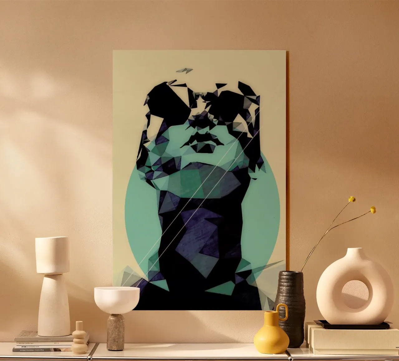 Deep Mind Acryl-Glas von Mayka ienova