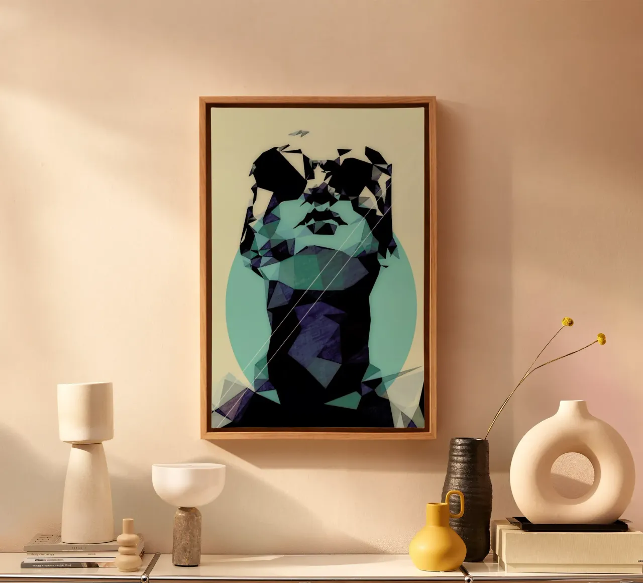 Deep Mind canvas met Baklijst van Mayka ienova