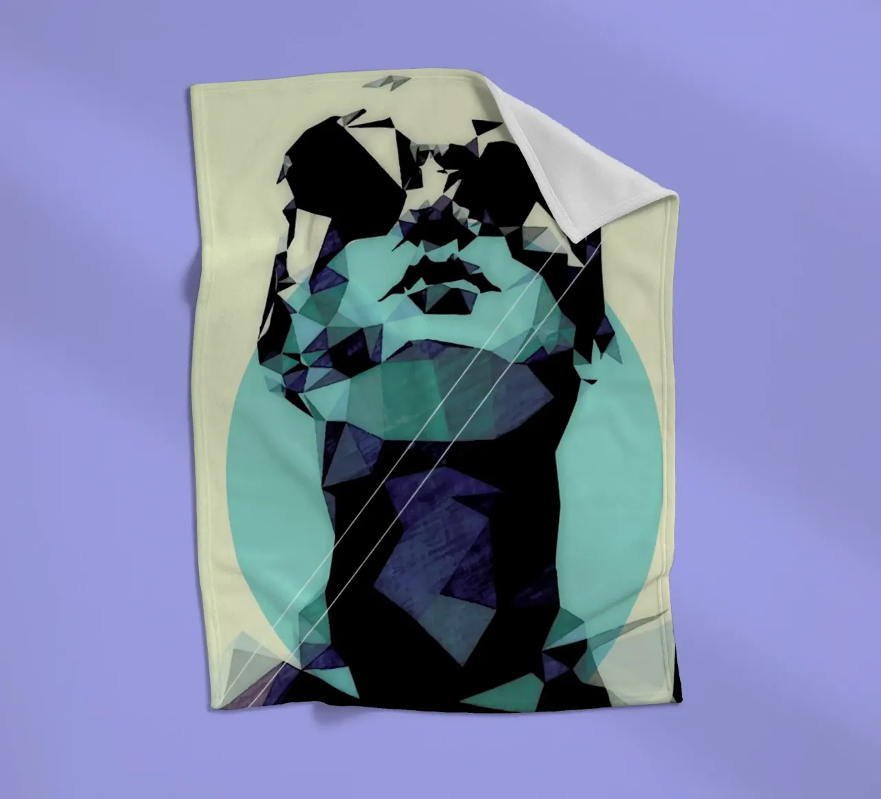 Deep Mind Fleecedecke von Mayka ienova