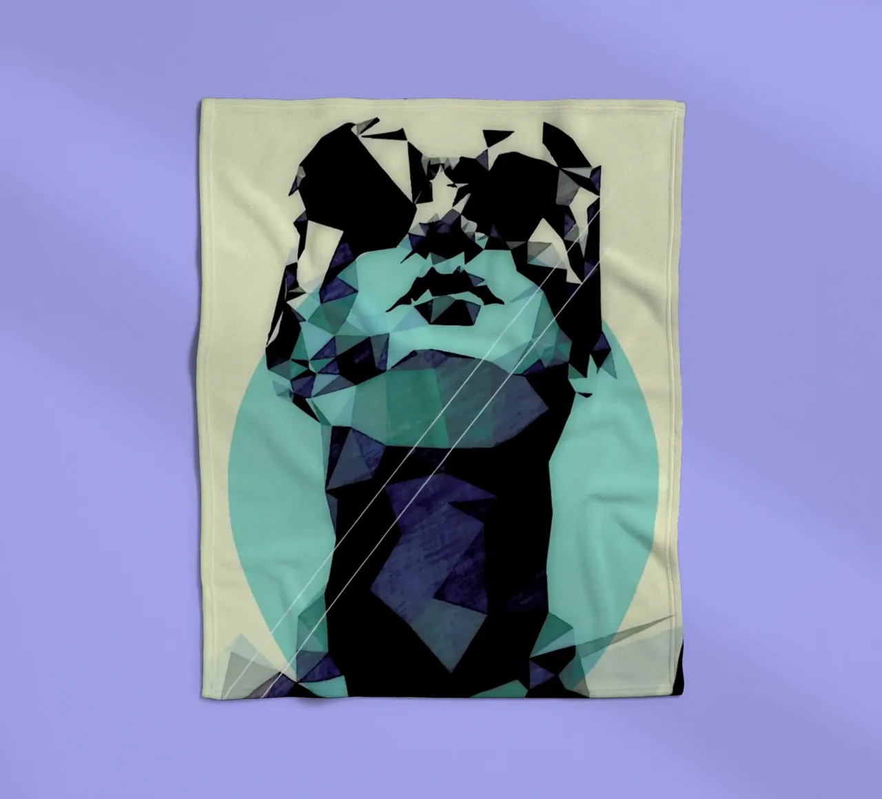 Deep Mind Fleecedecke von Mayka ienova