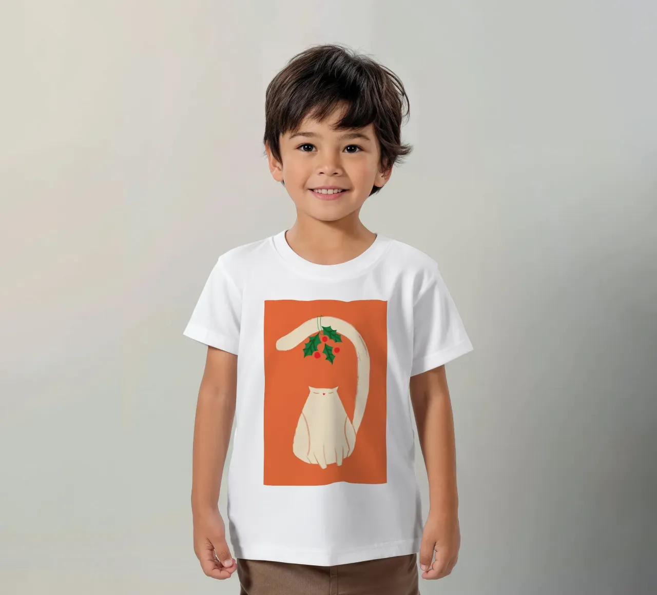 Meow, Myself And Mistletoe t-shirt bambini da Studio One