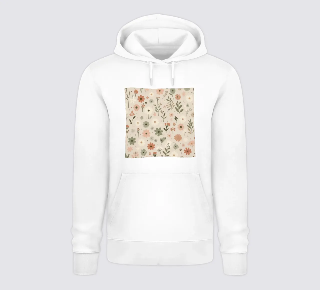 Fiori che sussurrano felpa con cappuccio da Botanical Pattern House
