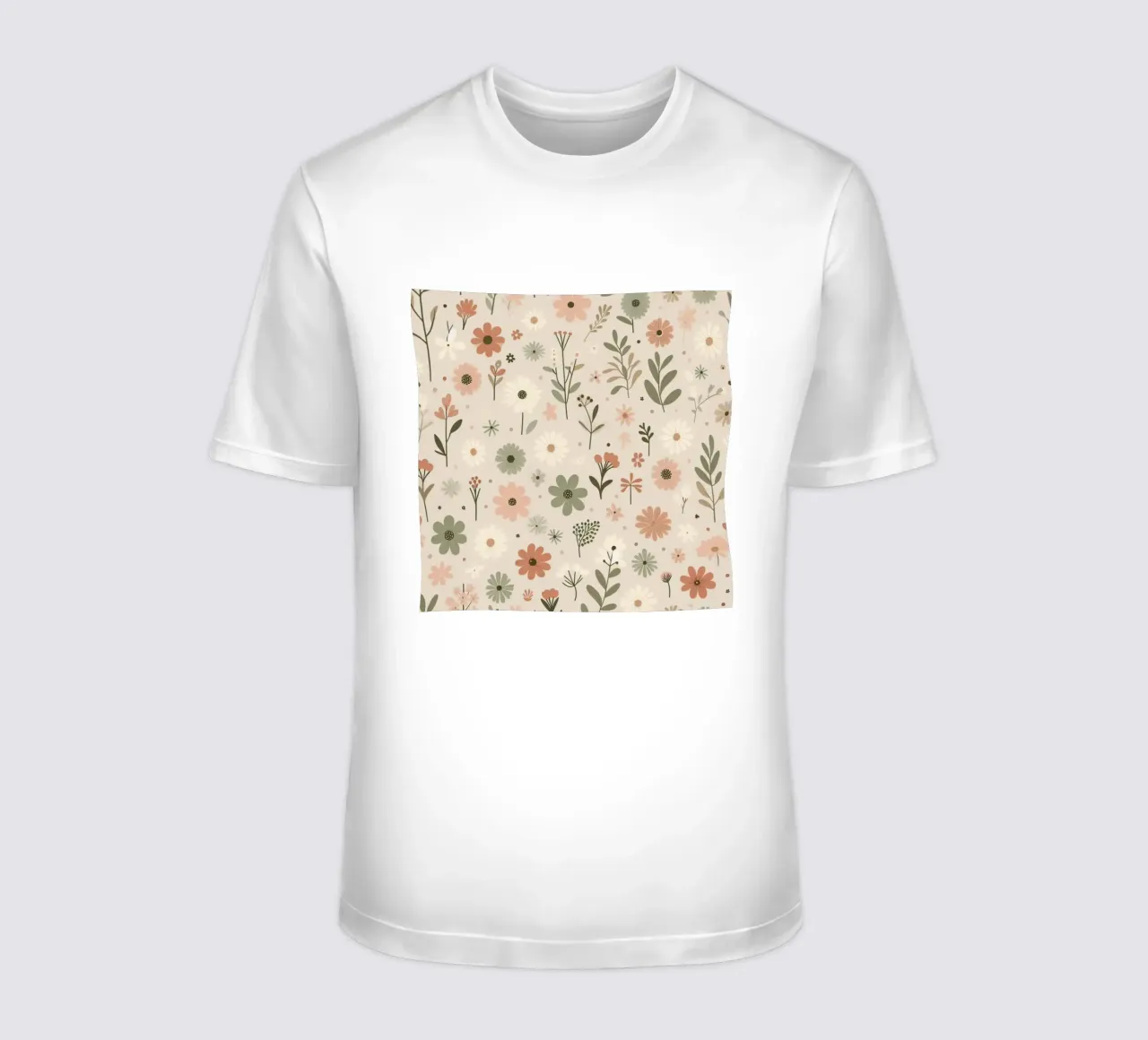 Fiori che sussurrano t-shirt da Botanical Pattern House